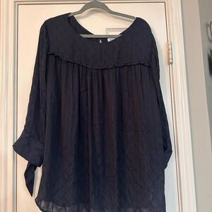 Motherhood Navy Blouse